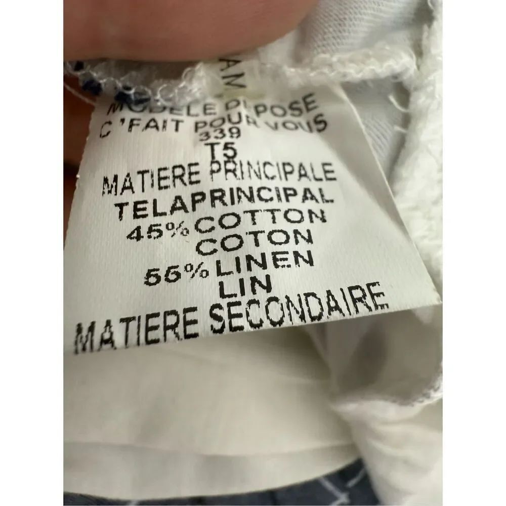 C’Fait Pour Vous Bohemian Lagenlook Women’s Dress/Top Linen Blend Sz L*See Notes - Picture 14 of 16